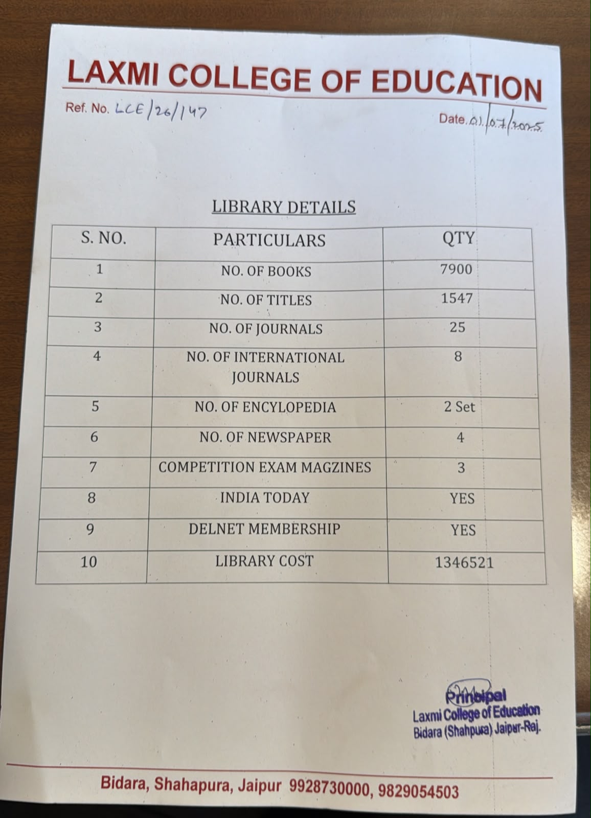 Campus photograph 10, Laxmi College of Education